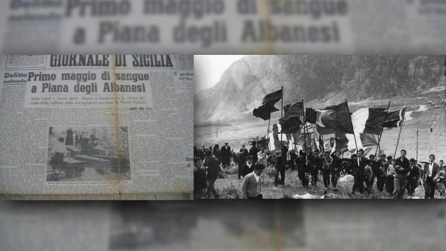 “Una punta di Sal”. 1° Maggio: la strage dei lavoratori a Portella della Ginestra (la prima dell’era Repubblicana), il vile atto del falso eroe Salvatore Giuliano