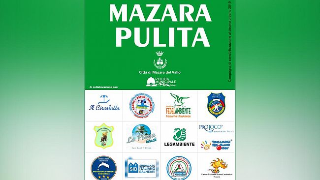 Martedì 10 settembre, Presentazione della campagna di sensibilizzazione “Manteniamo Mazara Pulita”