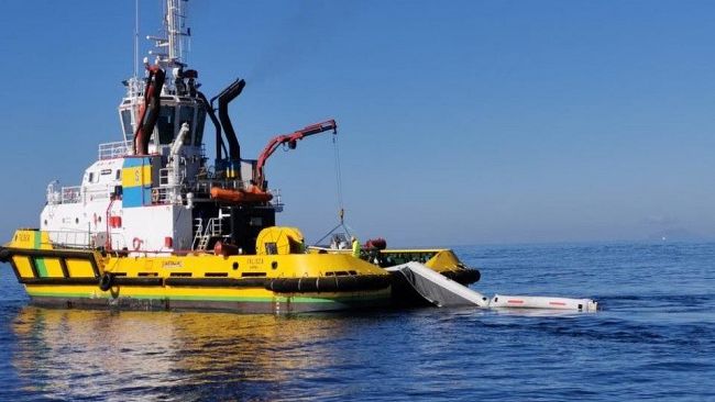Esercitazione complessa della Guardia Costiera nelle acque antistanti il porto di Mazara del Vallo