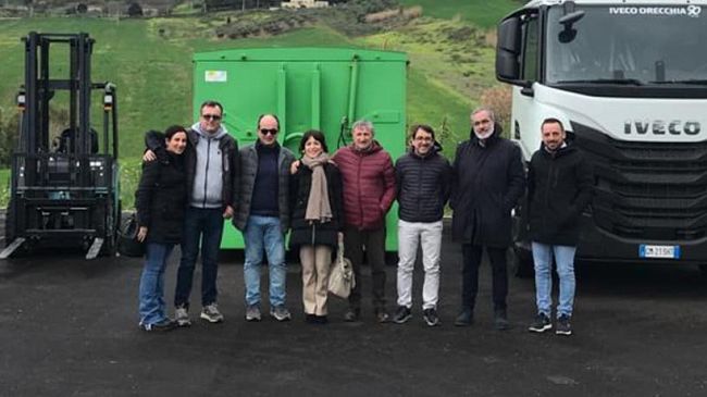 Buseto, inaugurato il nuovo centro di raccolta rifiuti