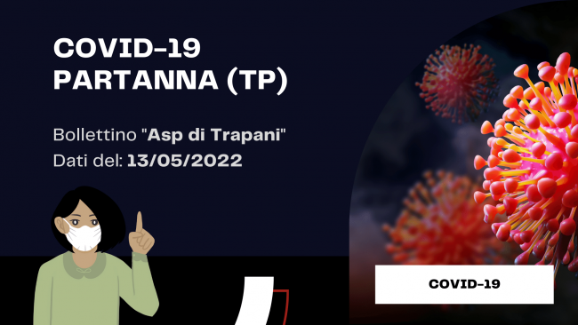 Covid-19. Bollettino Asp del 13 maggio 2022