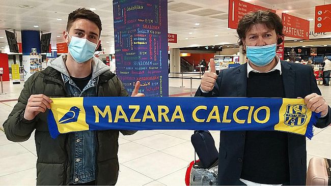 Mazara calcio, arrivato il centrocampista Tobias Ballari