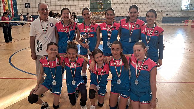 La New Efebo Volley Castelvetrano campione provinciale Under 13