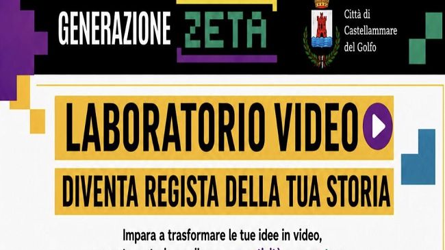 A Castellammare del Golfo parte il laboratorio video del progetto “Generazione Z”