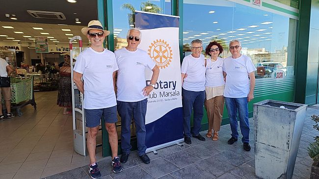 Il Rotary Club di Marsala dona speranza: successo della raccolta SPES