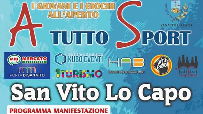 San Vito Lo Capo, ponte del 25 aprile all’insegna dello sport