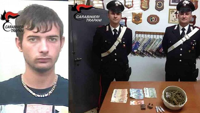 Marsala, deteneva un ingente quantitativo di stupefacente a casa: arrestato dai Carabinieri