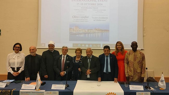 Mazara, conclusa la XIII edizione del ”Blue Rotarian International Event- Rotta verso la Pace”