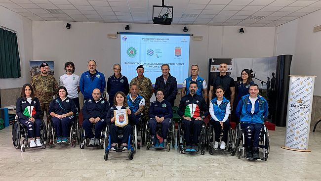 Trapani accoglie la Nazionale Paralimpica di tiro con l'arco