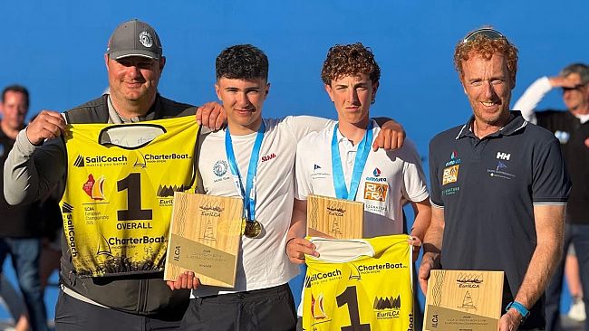 Società Canottieri Marsala: Filippo Noto si laurea Campione Europeo ILCA4