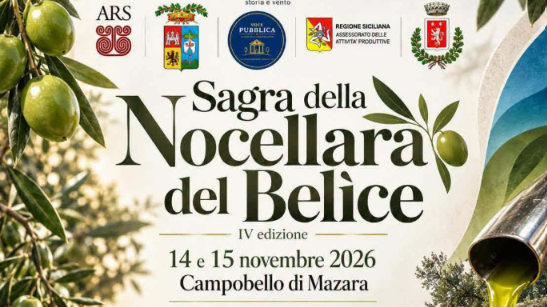 Campobello, il 14 e 15 novembre la Sagra della Nocellara del Belice