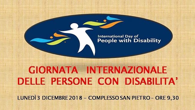 Giornata sulla disabilità. Le iniziative a Marsala per il 3 dicembre