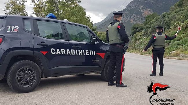 Alcamo, un arresto dei carabinieri per un alcamese 