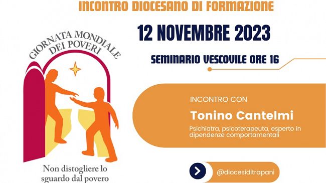 Trapani, “Vecchie e nuove dipendenze”: domenica incontro di formazione per la Giornata dei poveri
