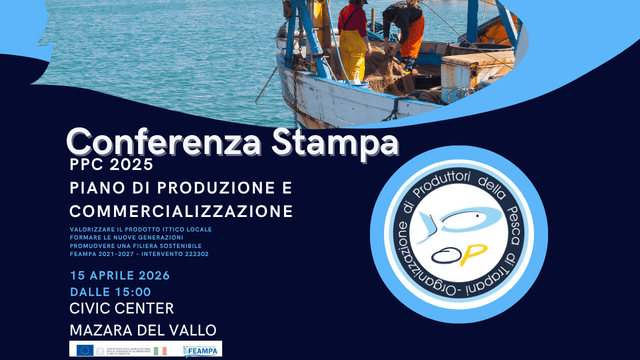 Mazara, domani la conferenza stampa di lancio del Piano di Produzione e Commercializzazione 