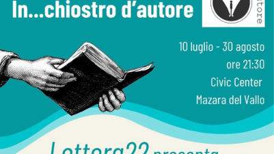 Mazara, “In…chiostro d’autore”: venerdì la presentazione del libro 