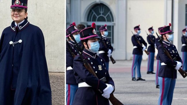 Una siracusana tra i cadetti della Teuliè il liceo d’élite dell’Esercito Italiano
