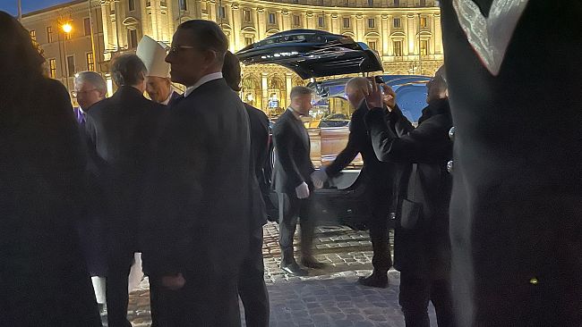 ​I funerali del professore Zichichi, presenti anche rappresentanti da Erice e Trapani