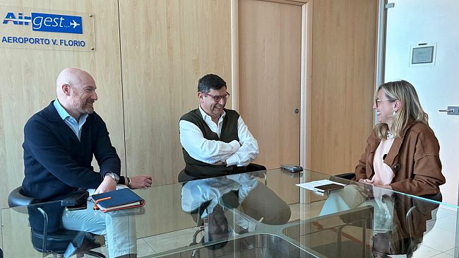 Marsala, Andreana Patti incontra i vertici Airgest: l'aeroporto al centro del rilancio