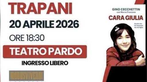 Trapani accoglie Gino Cecchettin: la memoria di Giulia diventa impegno civile