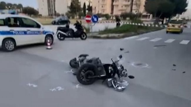 Incidente in via Mascagni, centauro ricoverato in prognosi riservata 