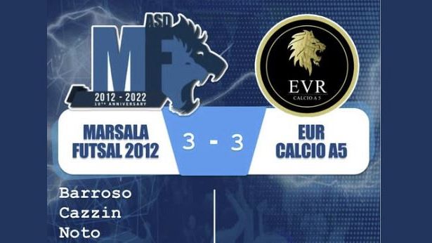 Futsal Marsala, l'amarezza al fotofinish