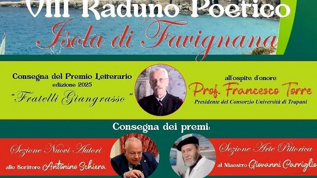 ​A San Vito Lo Capo l’ottavo raduno poetico “Isola di Favignana”