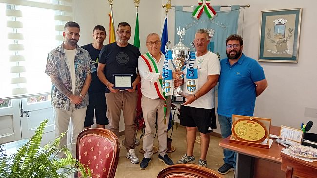 Conferita targa commemorativa alla A.S.D. Città di San Vito Lo Capo