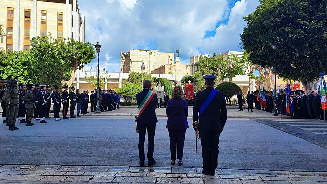 Trapani, Celebrazioni del 4 novembre