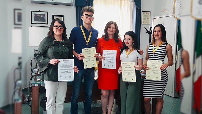 Premiati tre studenti del Liceo “G.G.Adria-Ballatore” di Mazara alla finale  XXIX Olimpiade dei Giochi Matematici