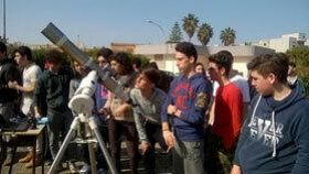 Marsala, Eclissi di sole al Liceo Scientifico “Pietro Ruggieri”
