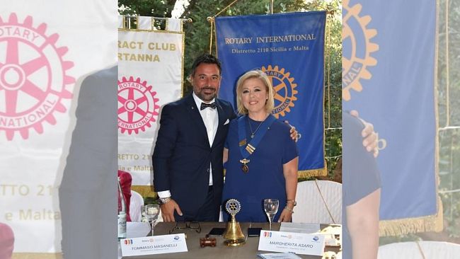 Margherita Asaro nuovo presidente del Rotary Partanna