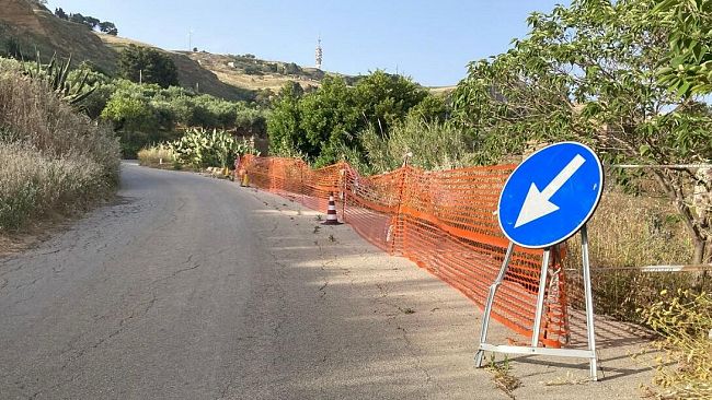 Interventi sulla viabilità provinciale tra Trapani, Salemi e Mazara