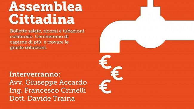 Cambia Partanna organizza un convegno dal titolo: Acqua ma quanto mi costi?