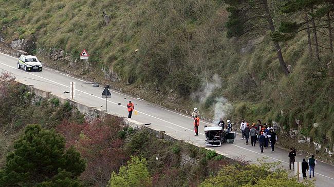 Simulazione di incidente sul circuito della “Monterice”