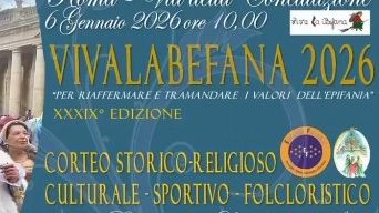 Epifania, Montelepre capofila al corteo storico della Befana a Roma