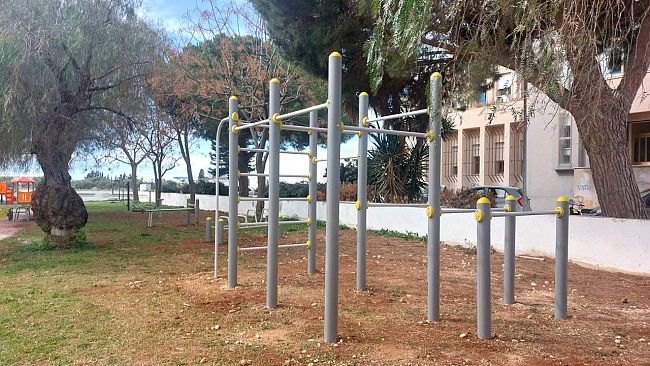 Petrosino, prende forma la nuova area dedicata allo sport all'interno del parco della pace