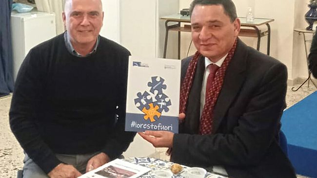 Mazara, il Console Generale di Tunisia Mohamed Ali Mahjoub visita la fondazione San Vito Onlus 