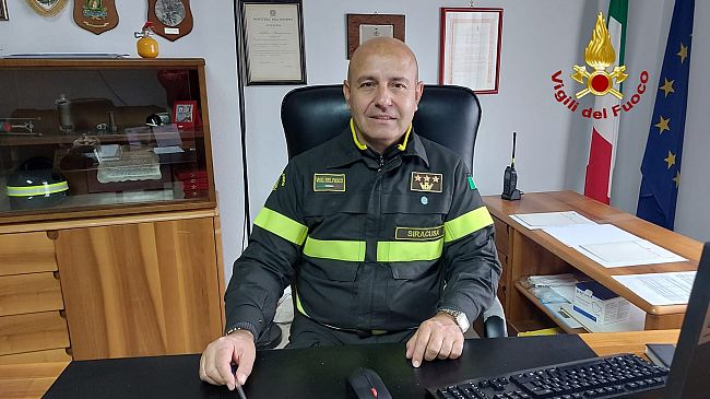 Vigili del Fuoco, l'ing. Antonino Galfo è il nuovo Comandante Provinciale di Trapani