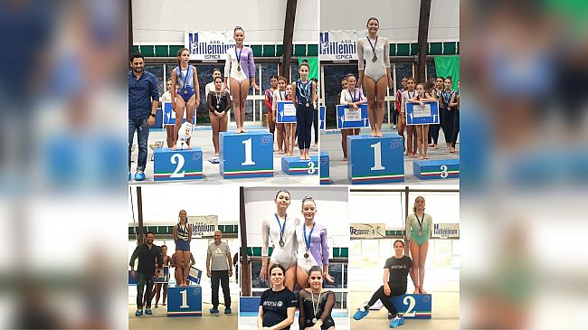 Marsala Gym Lab, ottimi risultati per le Gymlabine LC al Campionato Individuale Silver
