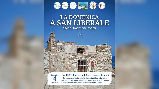 A Trapani l’evento Fai “La domenica a San Liberale – storia, eventi, tradizioni”