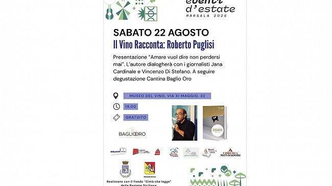 Marsala, a «Il vino racconta» le madeleines struggenti di Roberto Puglisi