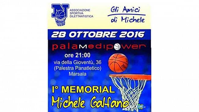 Marsala, il 28 ottobre presso il Palamedipower il Memorial Michele Galfano