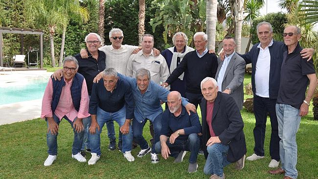 Si è tenuta la rimpatriata di alcuni ex calciatori del Mazara 