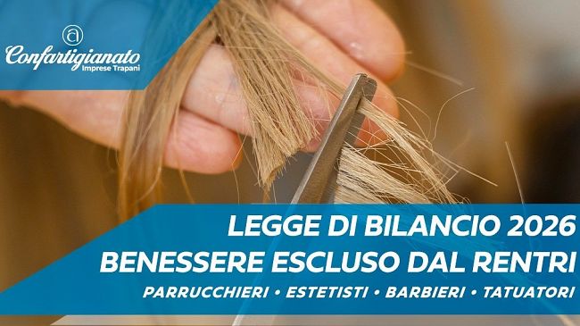 Niente RENTRI per parrucchieri, estetisti e tatuatori: semplificazione nella Legge di Bilancio 2026