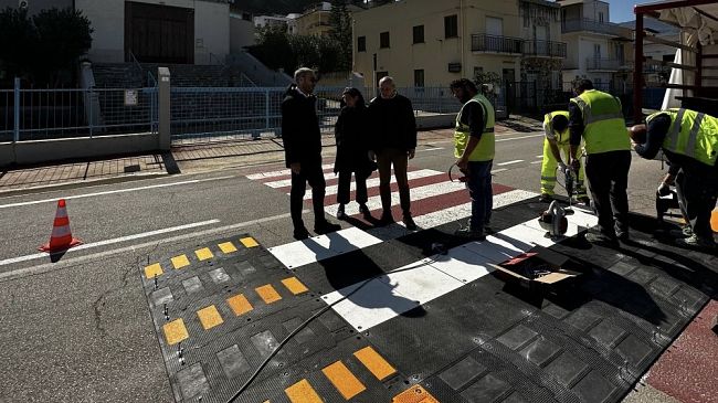 Litoranea di Alcamo Marina: lavori in corso per migliorare la sicurezza stradale