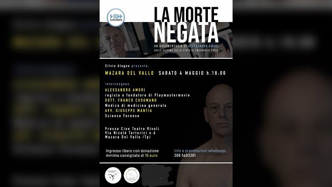 Arriva a Mazara il docufilm “La morte negata”. Le testimonianze dei parenti delle vittime dello stato di emergenza Covid