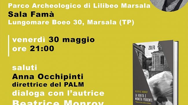Presentazione a Marsala: Beatrice Monroy introduce 