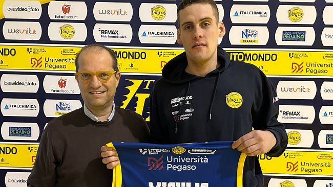 Basket, colpo di mercato per la Virtus Trapani: arriva Gints Miculis