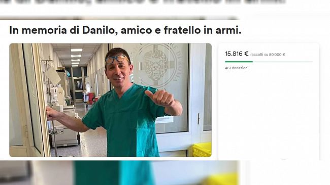 Danilo Pipitone, avviata una raccolta fondi per i familiari del militare ericino